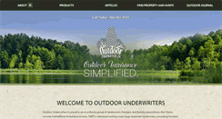 Desktop Screenshot of outdoorunderwriters.com